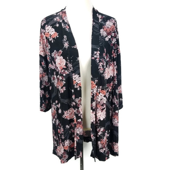 Soma Other - Soma Intimates Open Long Robe Pajama Floral Small